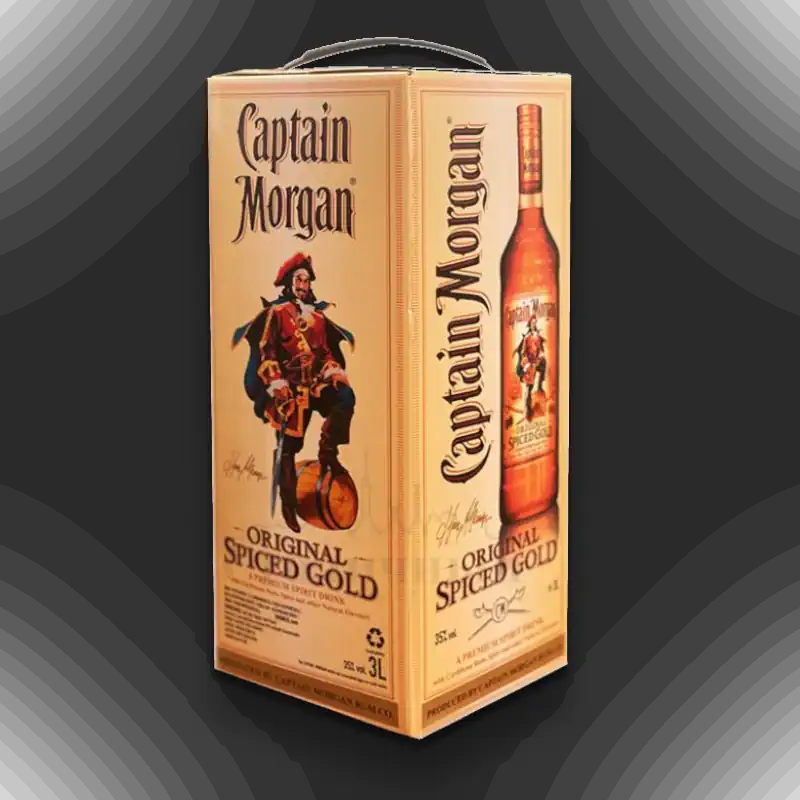 Ром Captain Morgan 3л (тетрапак)